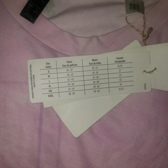 ADIDAS Three Bar Wash T Shirt Lilac Size 2XL NEW WITH TAGS - Picture 6 of 12